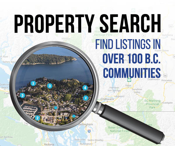 search for bc properties for sale with right sizing magazine property search